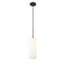 Z-Lite Monty 1 Light Pendant, Matte Black & Matte Opal 732P22-MB - alternate 3